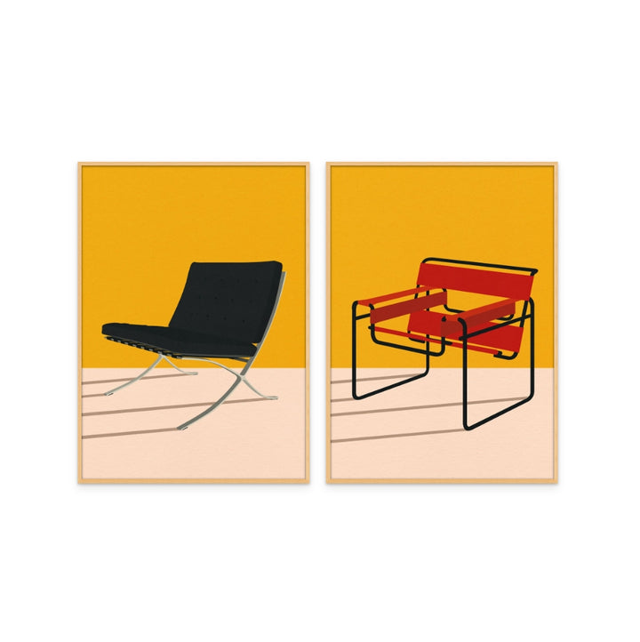 Set de cuadros "Modern Classics"