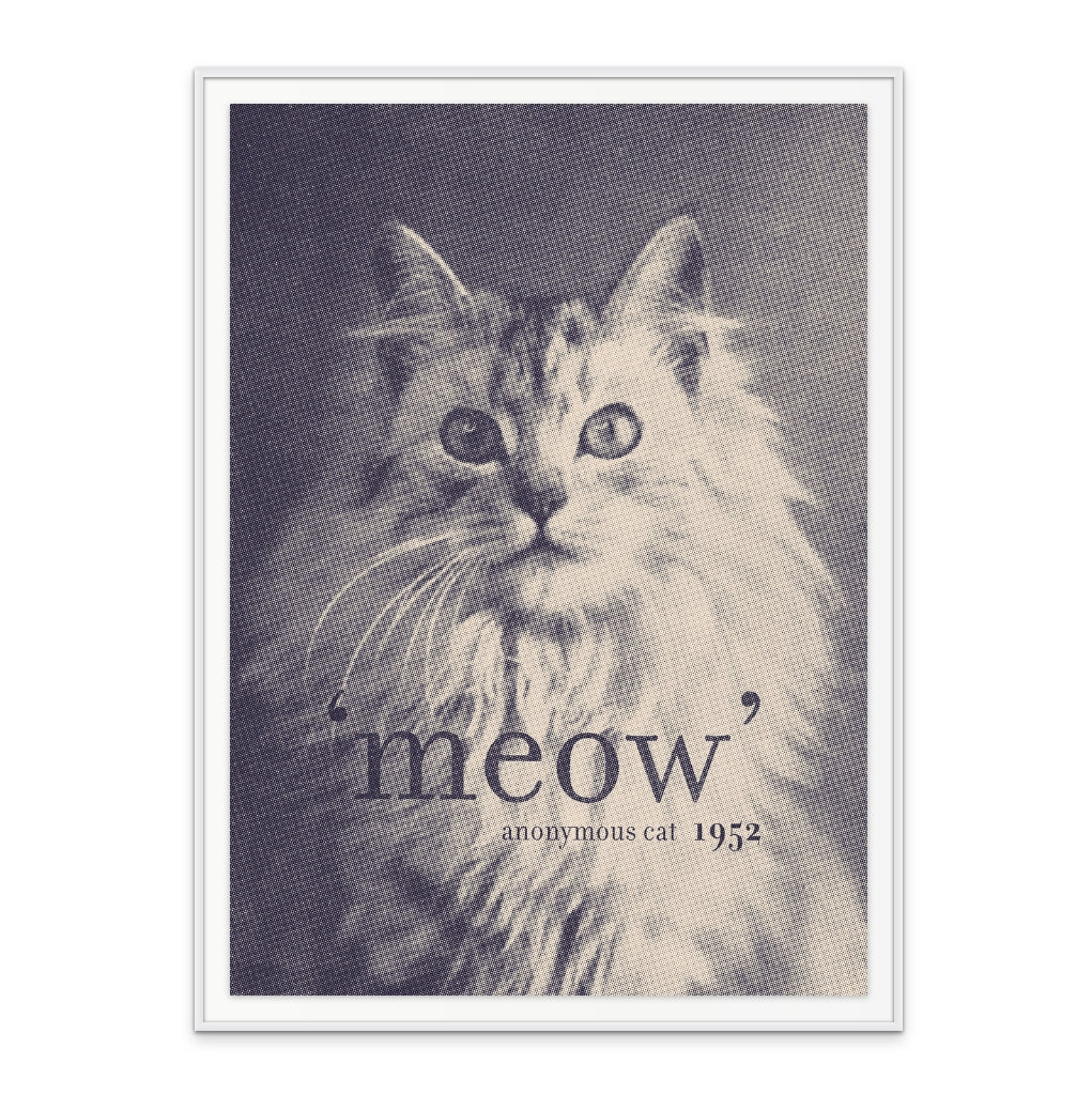 Cuadro "Famous Quote Cat"