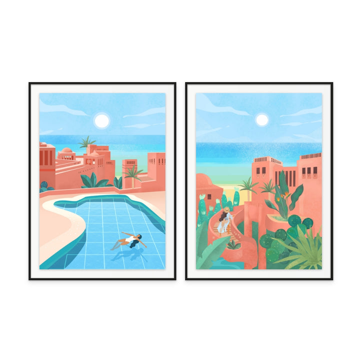 Set de cuadros "Canary Islands"