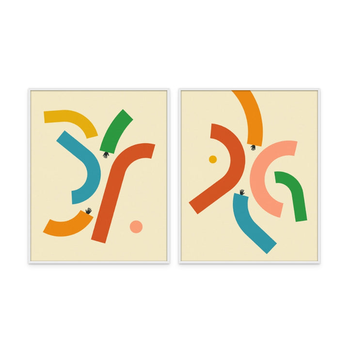 Set de cuadros "Reach"