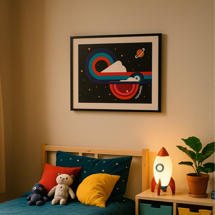 Cuadro "Surf On Mars"