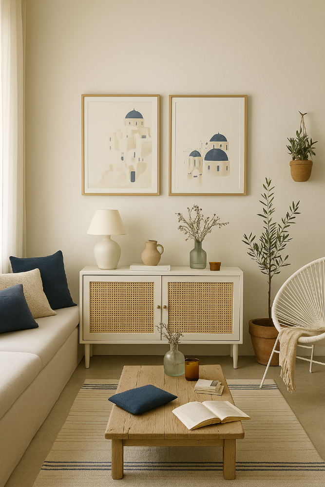 Cuadro "Santorini I"