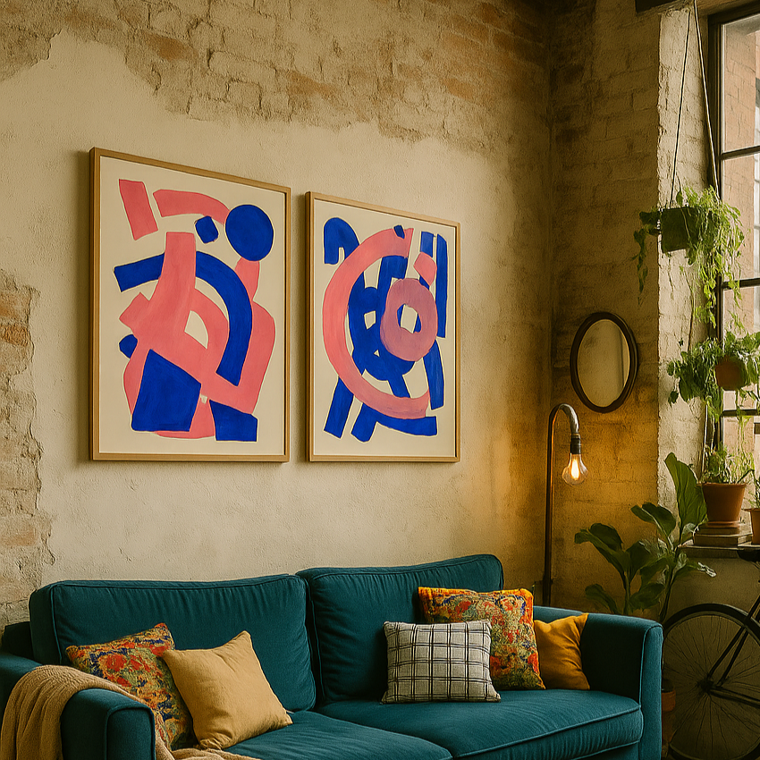 Cuadro "Sound Waves"