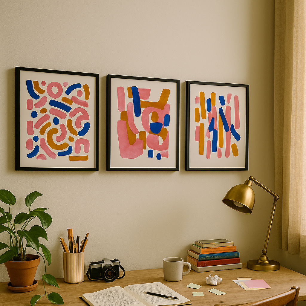 Cuadro "Pink Confetti"