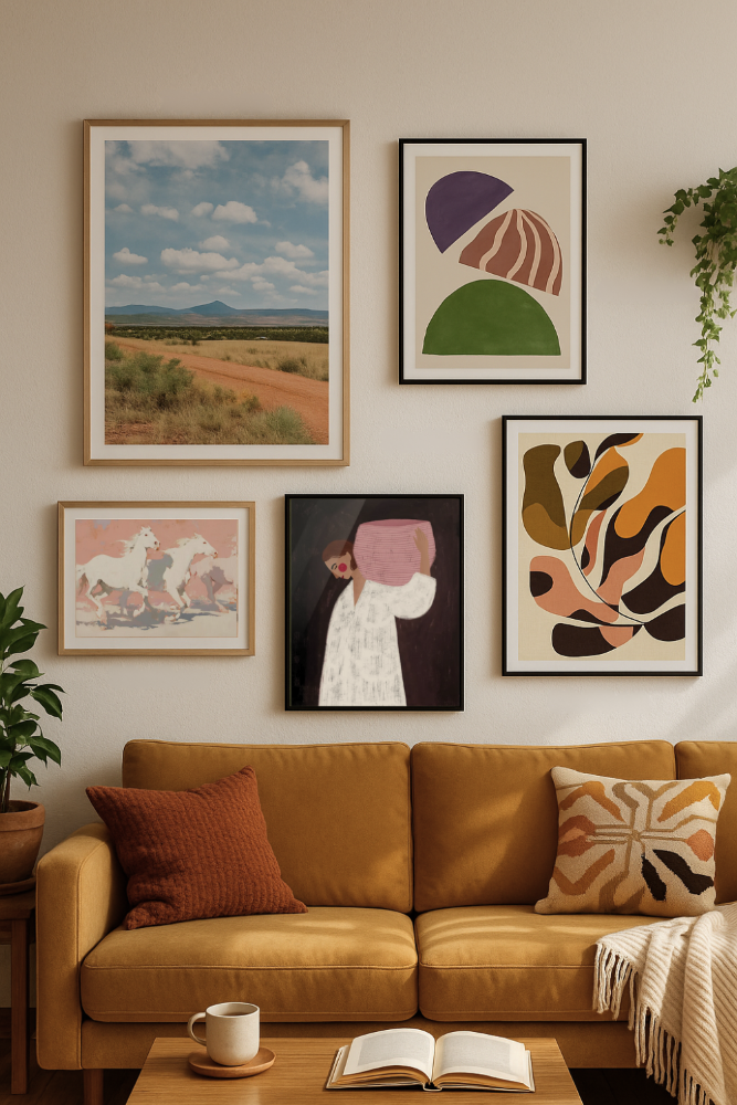 Cuadro "Wild horses"