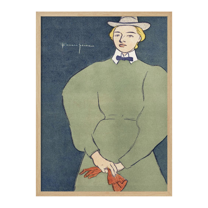 Cuadro "Woman Holding Gloves"