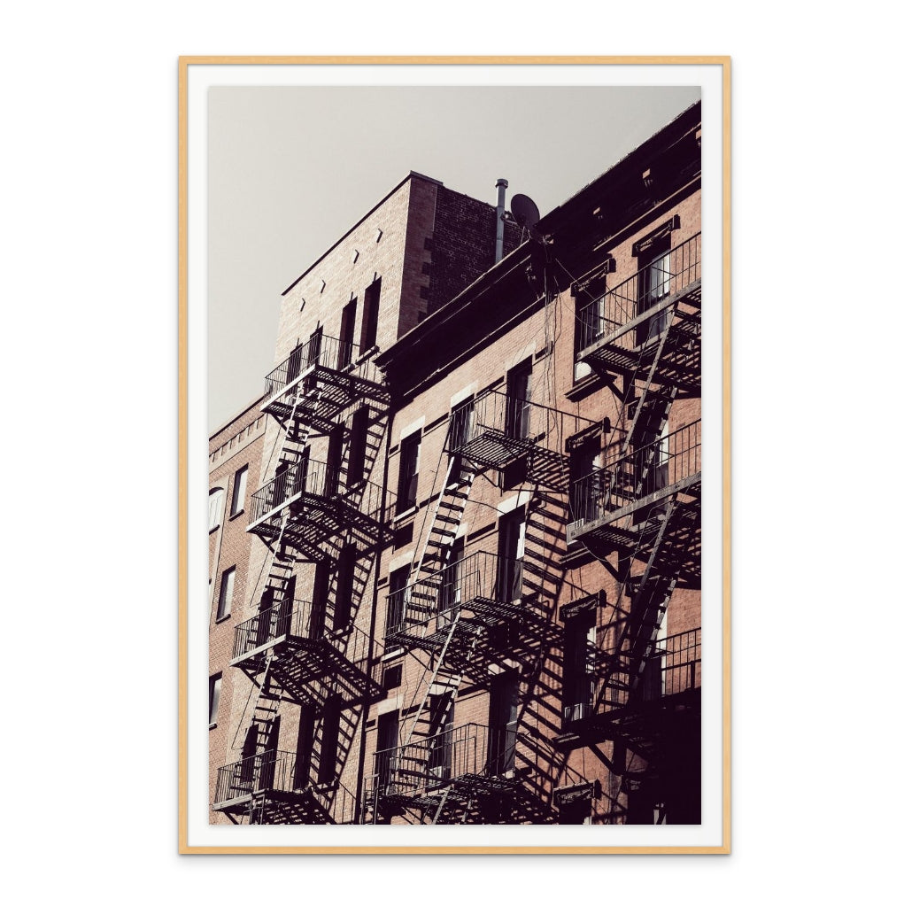 Cuadro "New York City Fire Escapes 02"