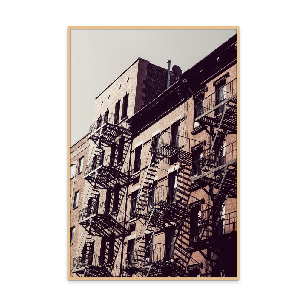 Cuadro "New York City Fire Escapes 02"
