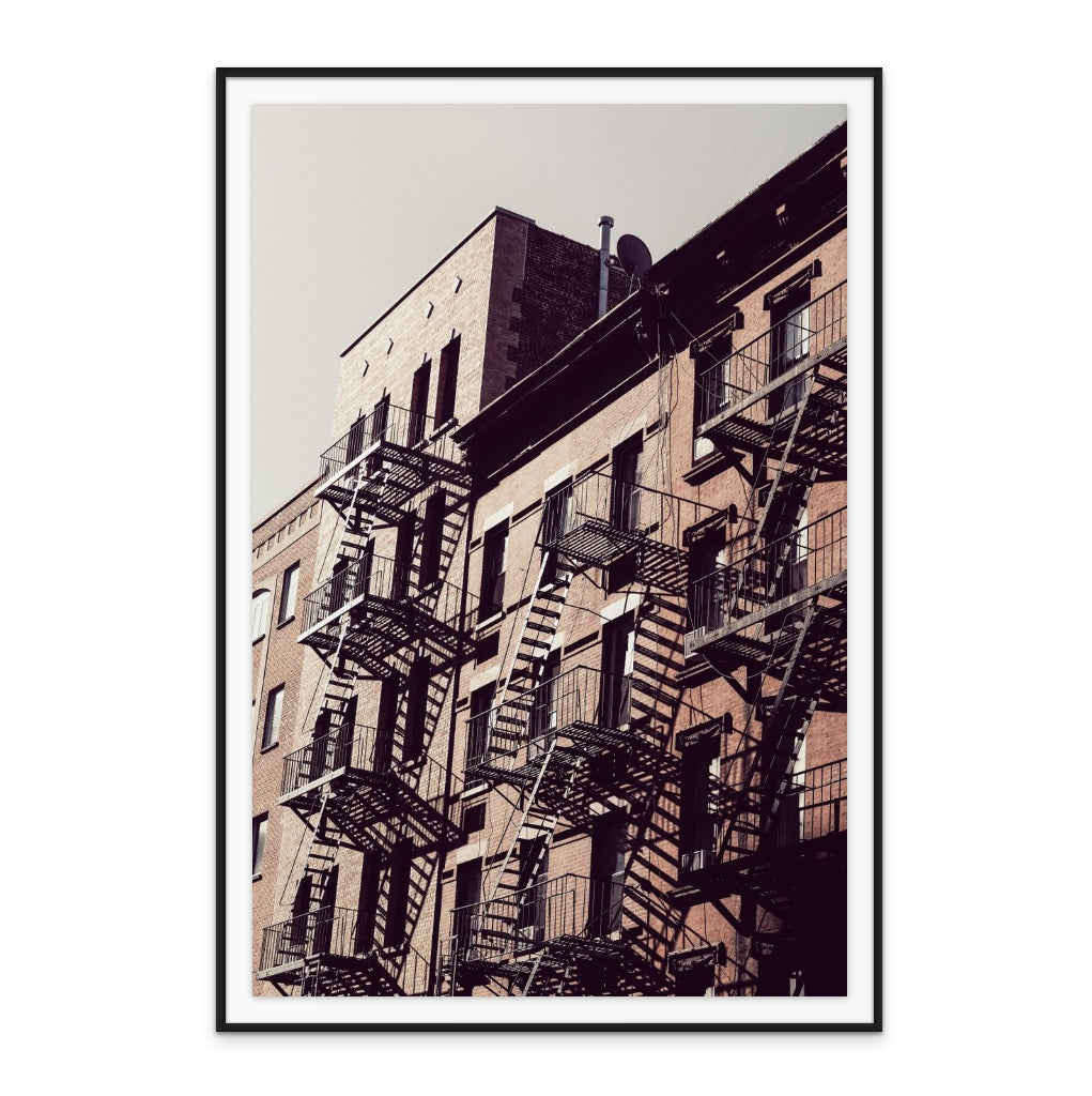 Cuadro "New York City Fire Escapes 02"