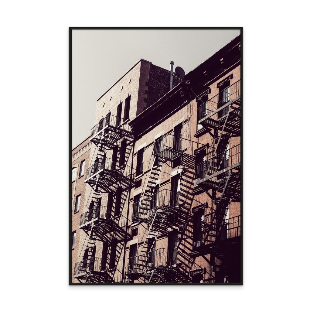 Cuadro "New York City Fire Escapes 02"
