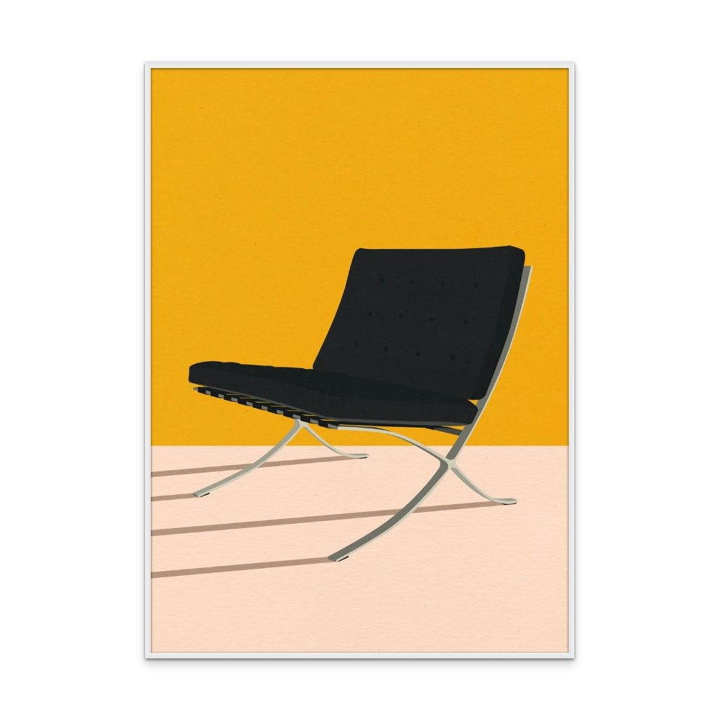 Cuadro "Barcelona Chair By Mies Van Der Rohe"