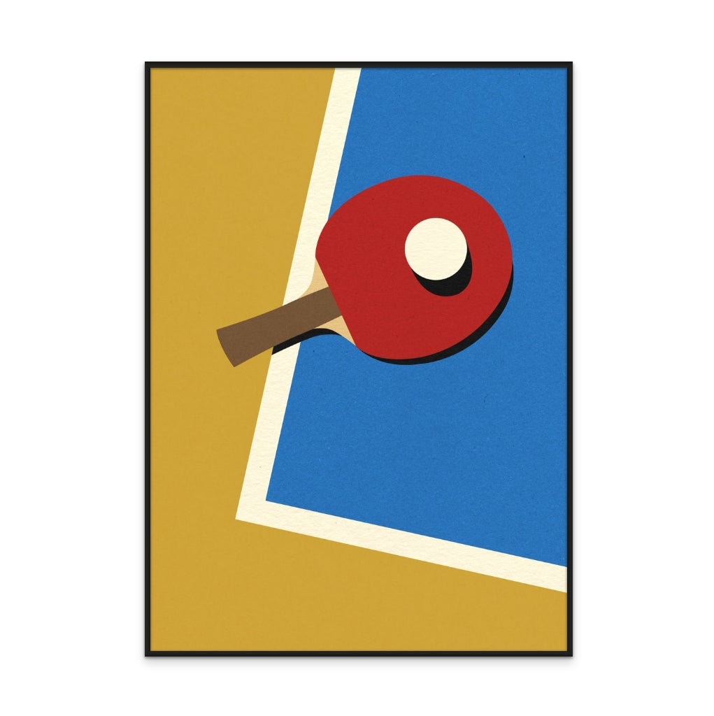 Cuadro "Table Tennis Team Red"