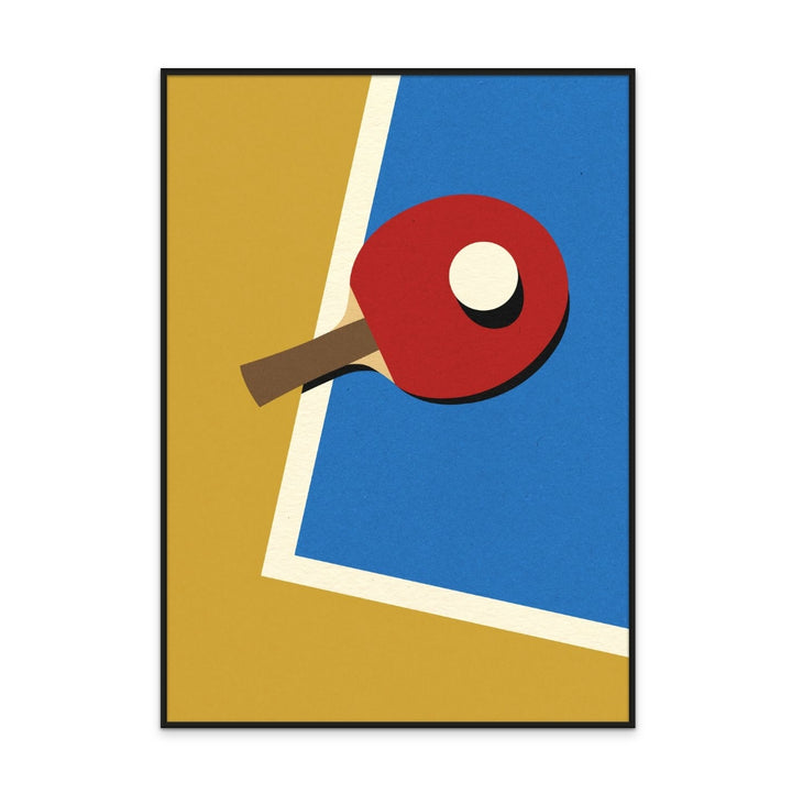 Cuadro "Table Tennis Team Red"