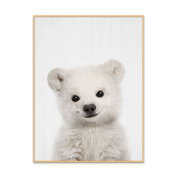 Cuadro "Peekaboo Baby Polar Bear"