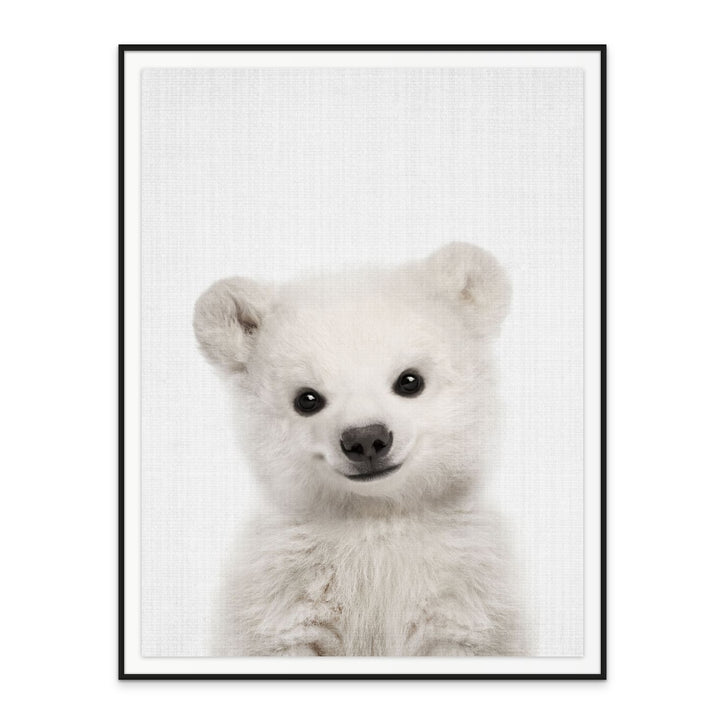 Cuadro "Peekaboo Baby Polar Bear"