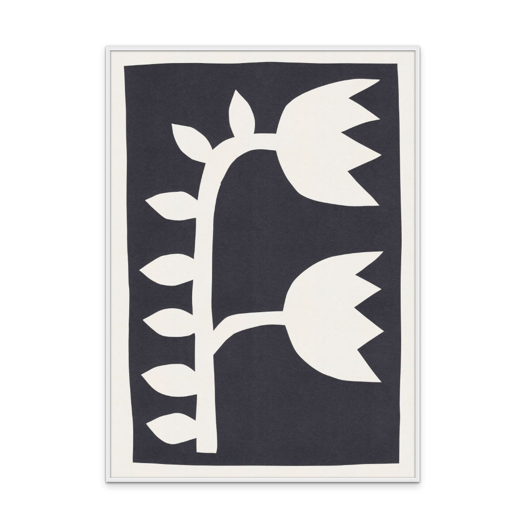 Cuadro "Black Tulips #2"