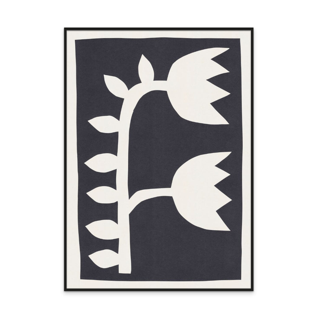 Cuadro "Black Tulips #2"