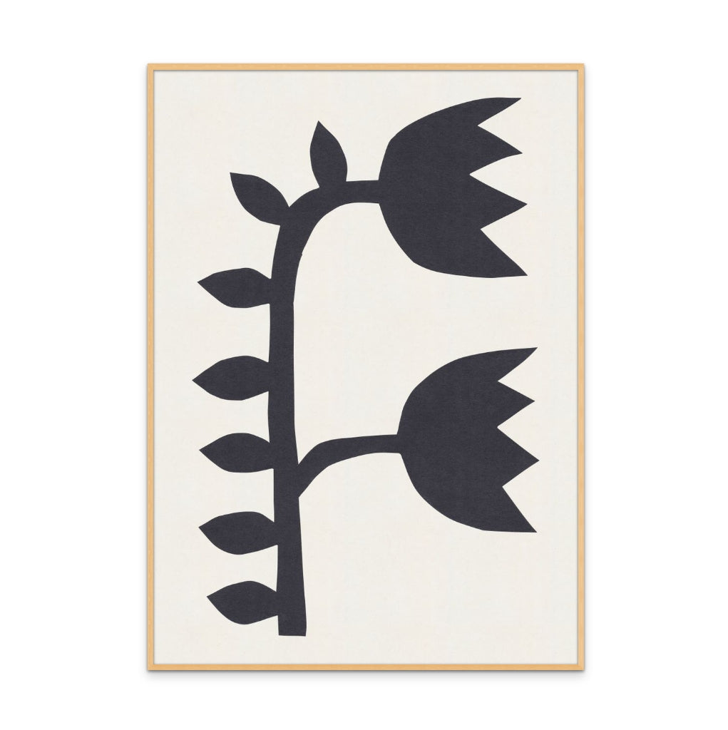 Cuadro "Black Tulips #1"