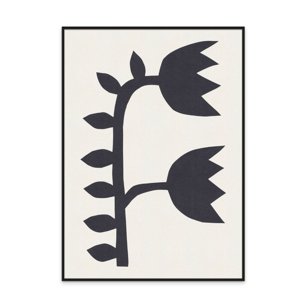 Cuadro "Black Tulips #1"