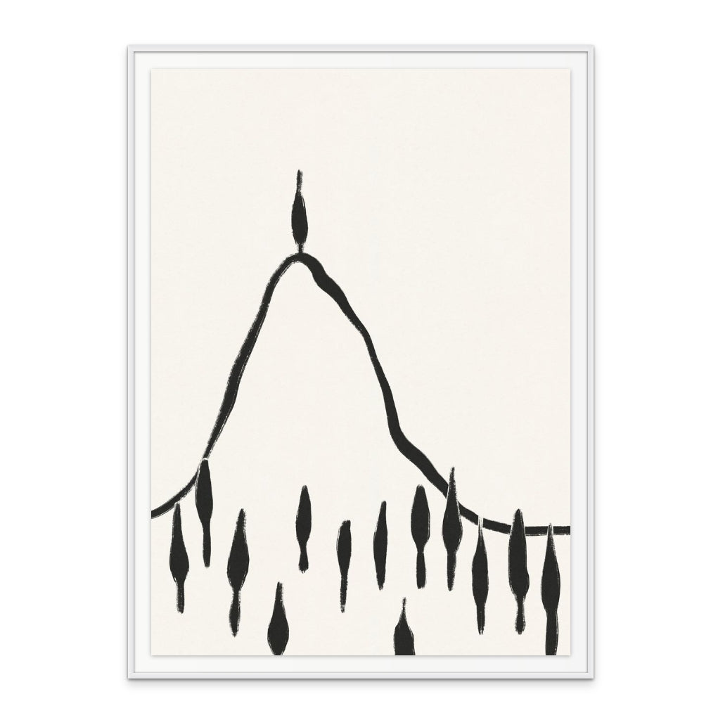 Cuadro "Minimal Line Landscape #2"