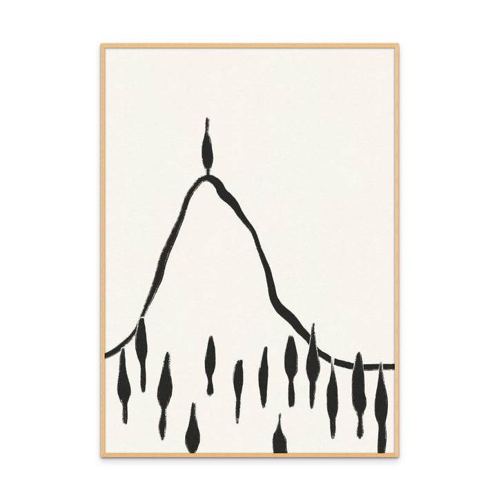 Cuadro "Minimal Line Landscape #2"