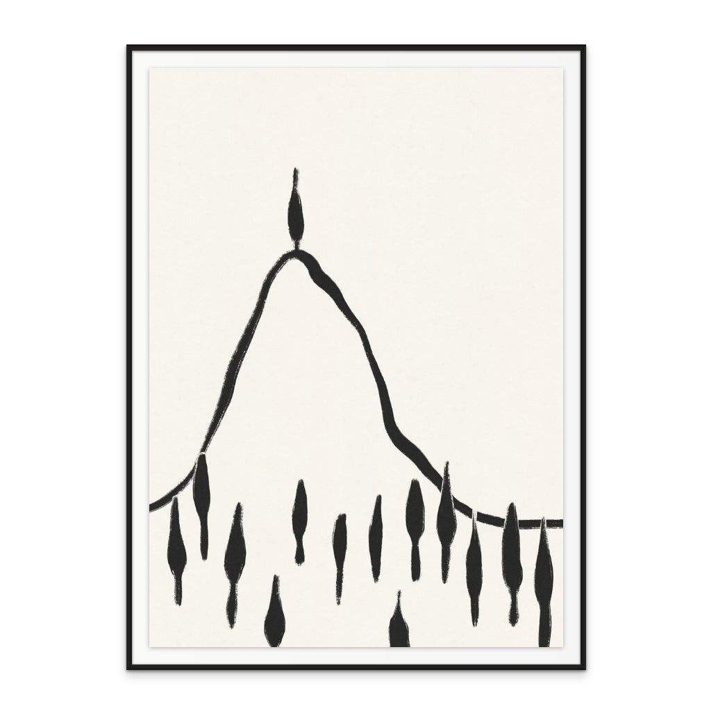 Cuadro "Minimal Line Landscape #2"