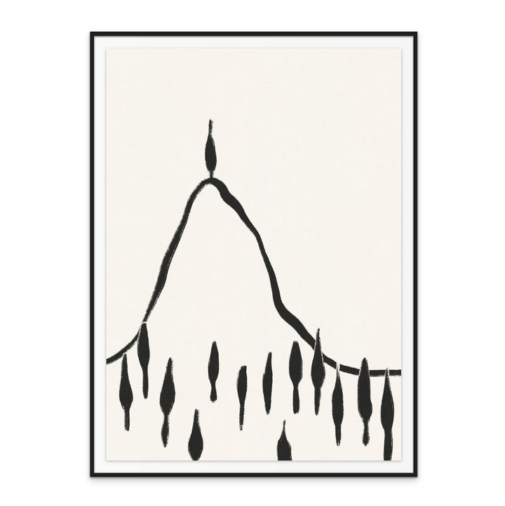 Cuadro "Minimal Line Landscape #2"