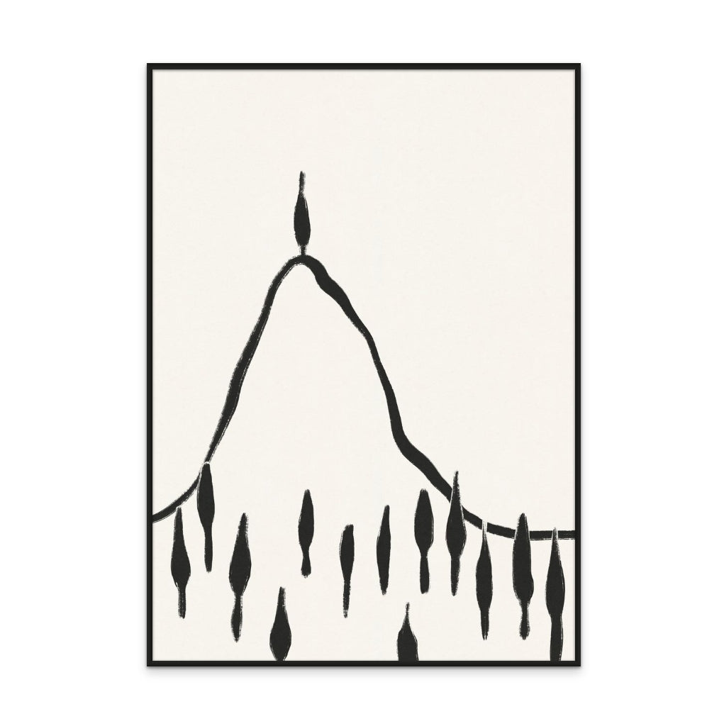 Cuadro "Minimal Line Landscape #2"