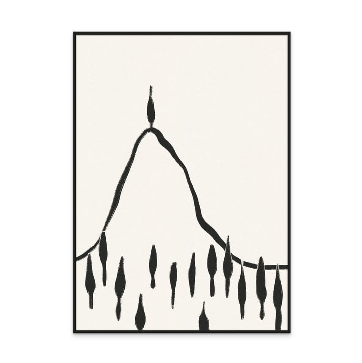 Cuadro "Minimal Line Landscape #2"