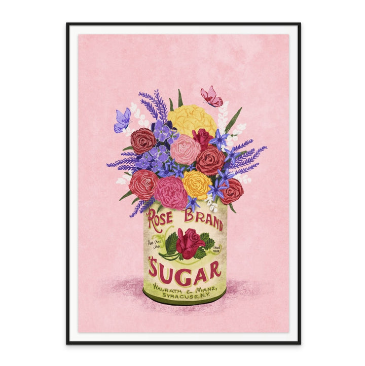Cuadro "Flowers in a vintage can"
