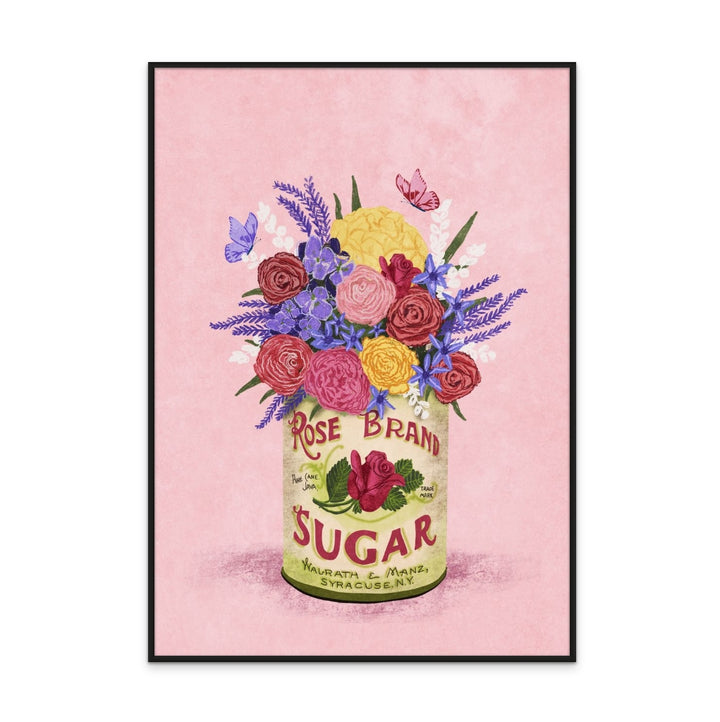 Cuadro "Flowers in a vintage can"