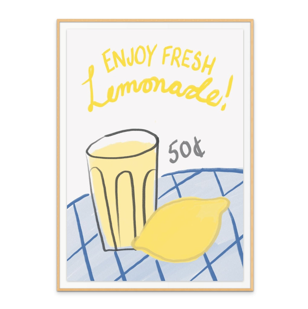 Cuadro Fresh Lemonade Wall Studio