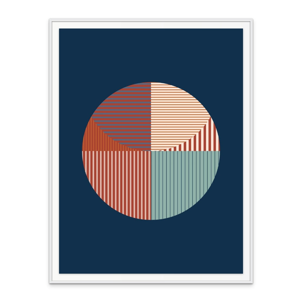 Cuadro "Broken circle 3"