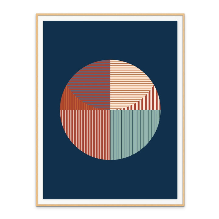 Cuadro "Broken circle 3"