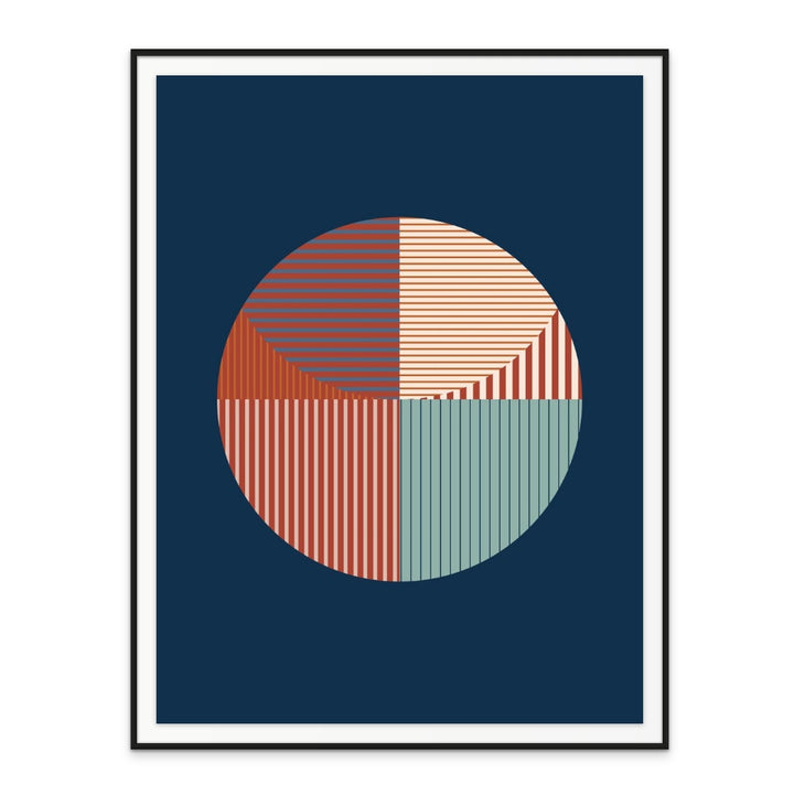 Cuadro "Broken circle 3"