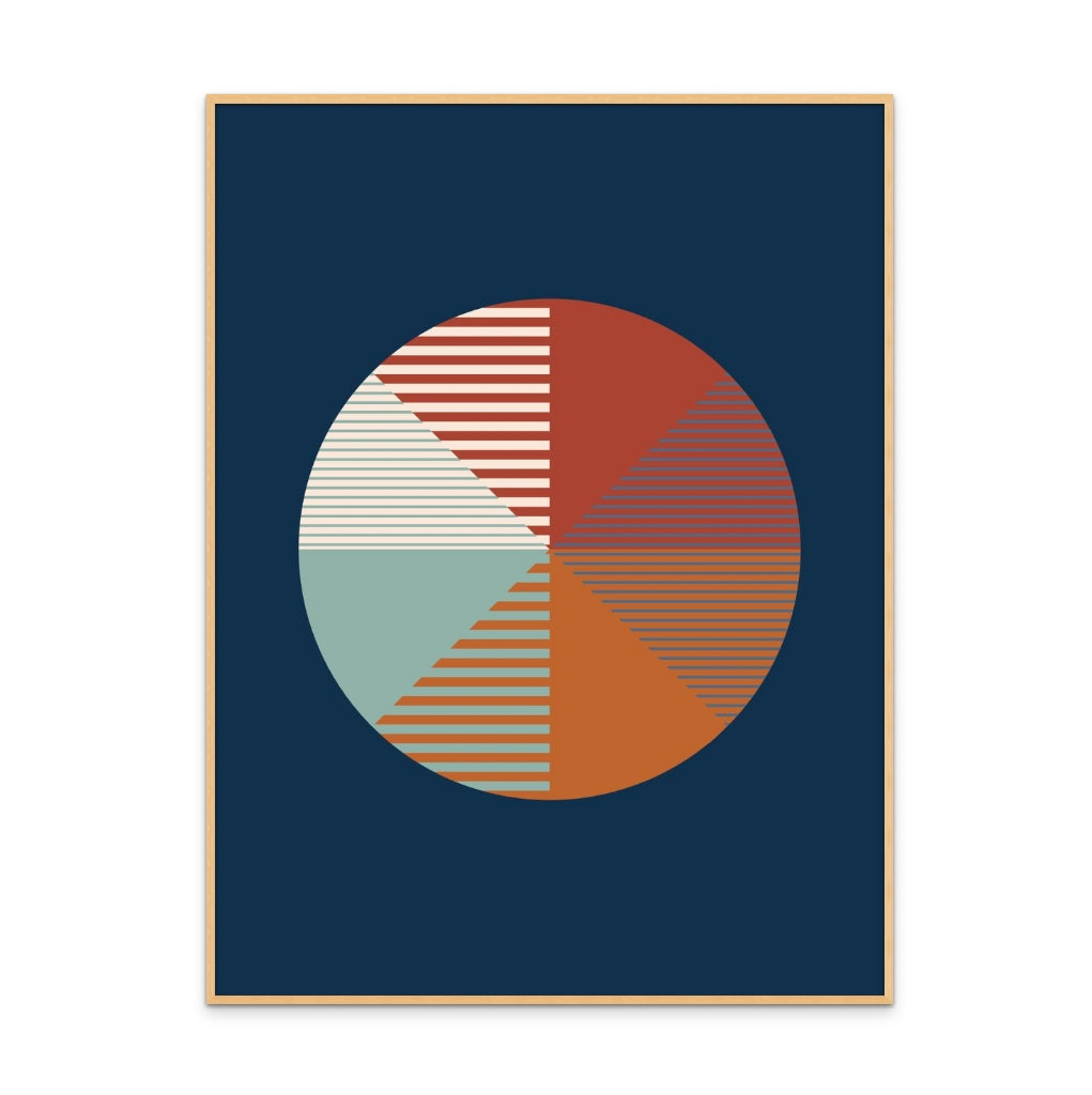 Cuadro "Broken circle 2"