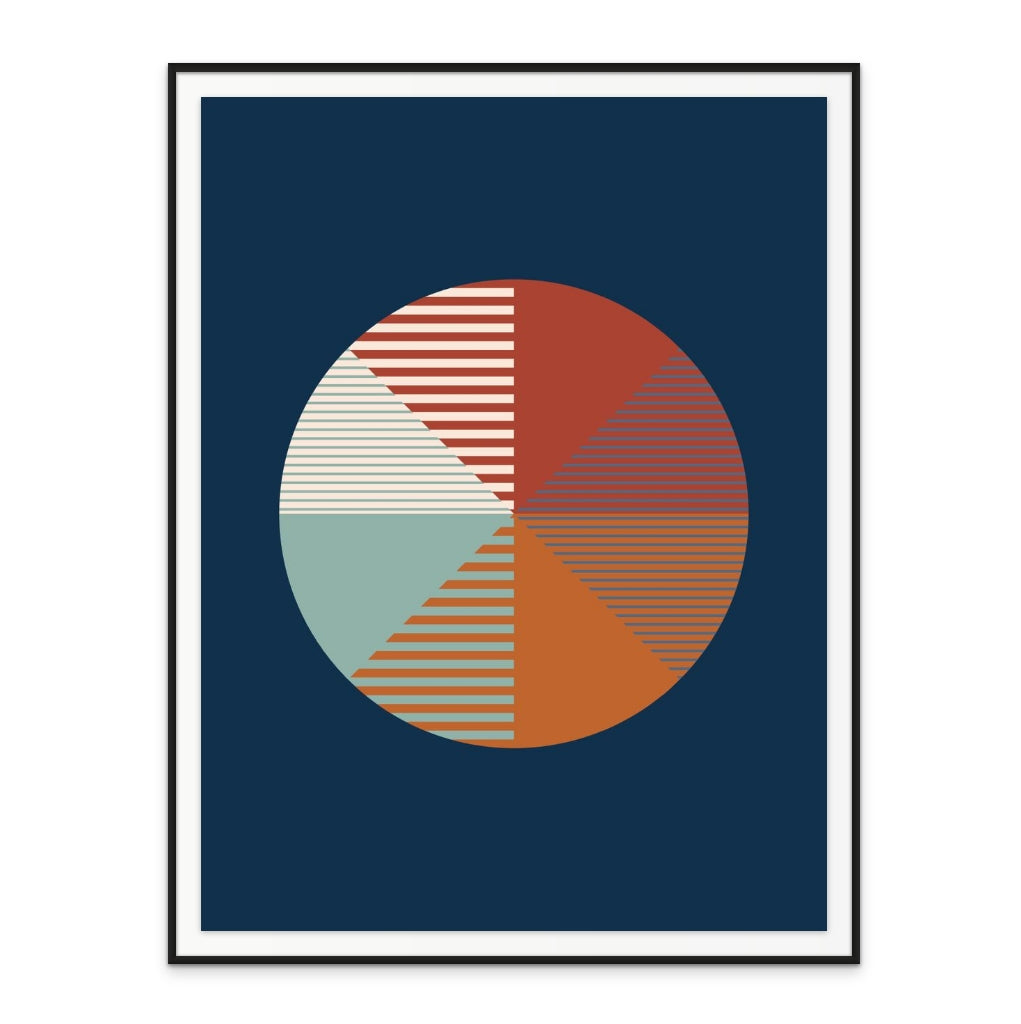 Cuadro "Broken circle 2"