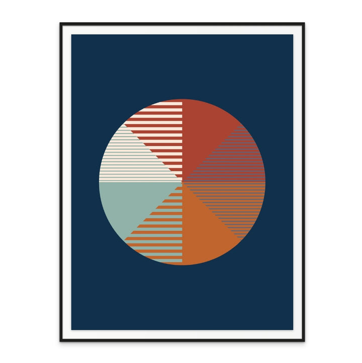 Cuadro "Broken circle 2"