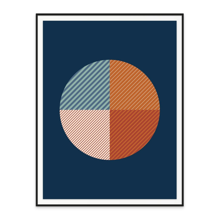 Cuadro "Broken circle"