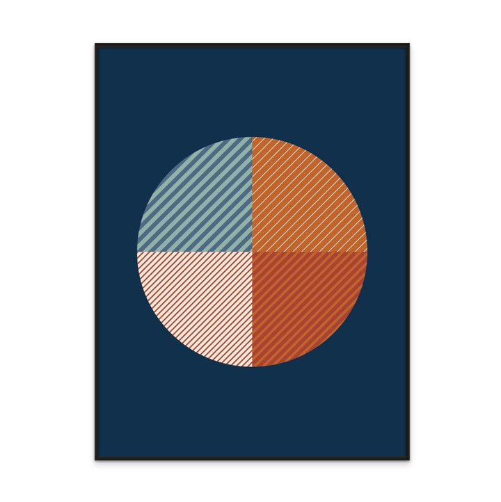 Cuadro "Broken circle"