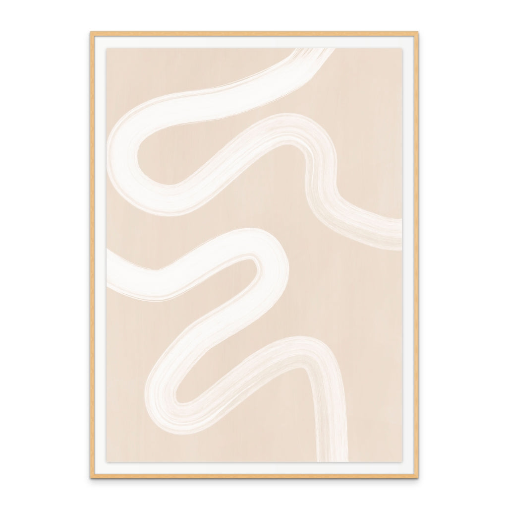 Cuadro "Beige One Line Drawing"