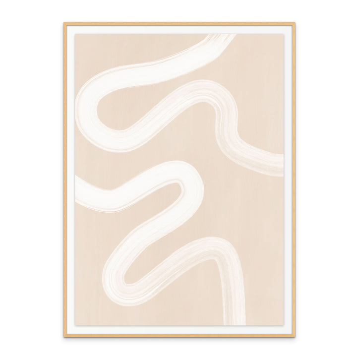 Cuadro "Beige One Line Drawing"