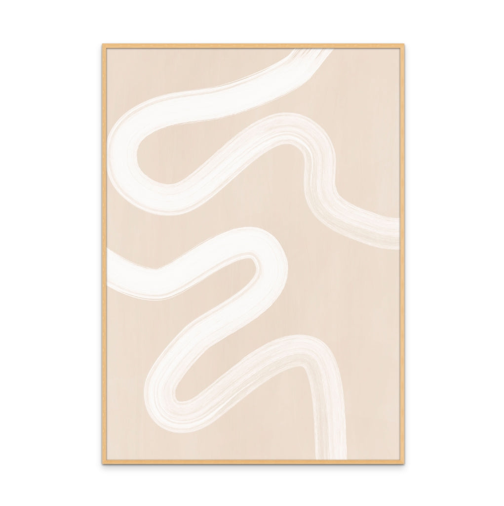 Cuadro "Beige One Line Drawing"