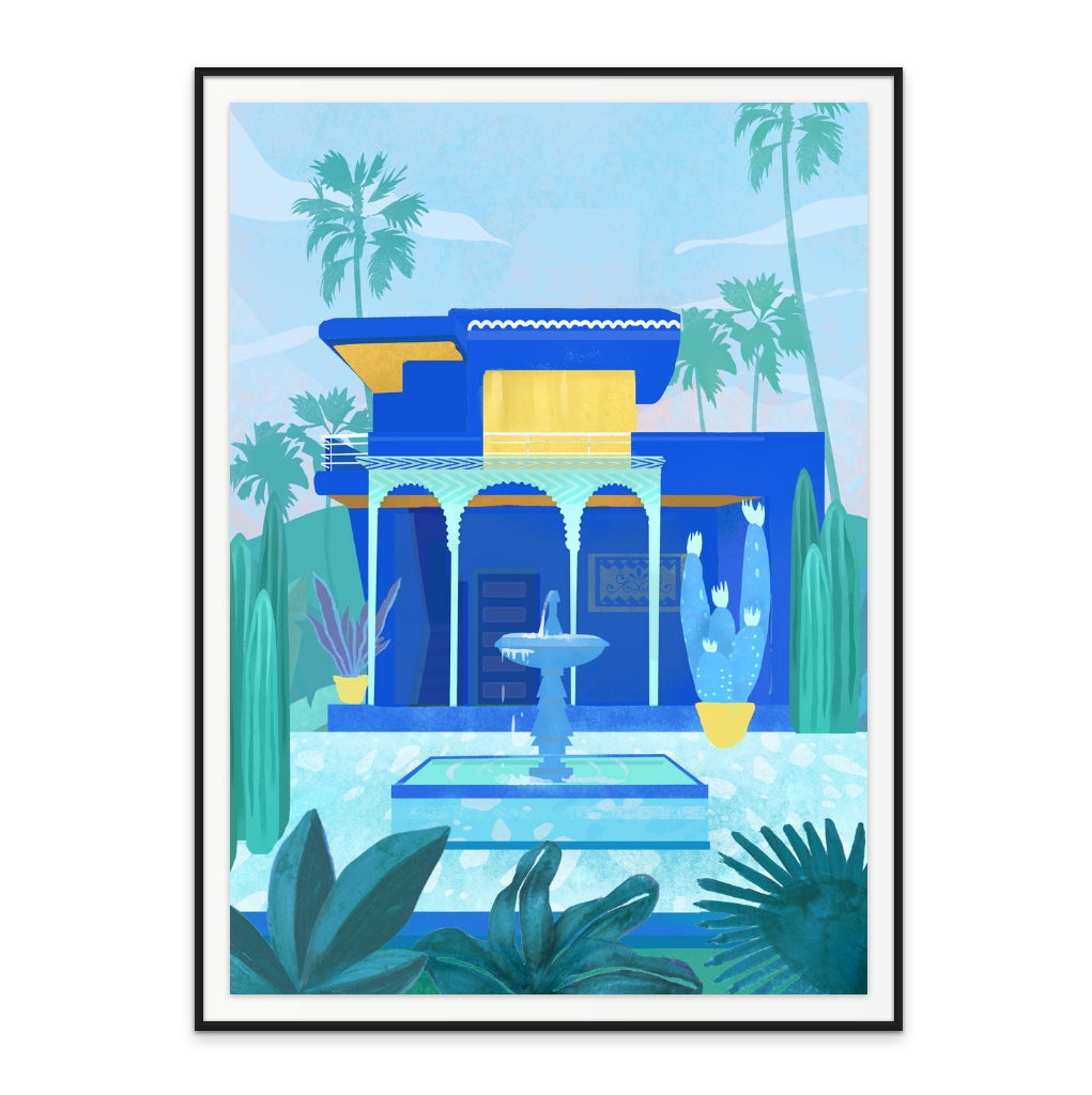 Cuadro "Moroccan Garden II"