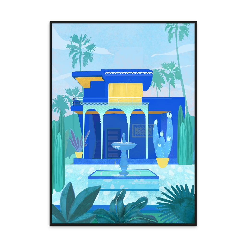 Cuadro "Moroccan Garden II"