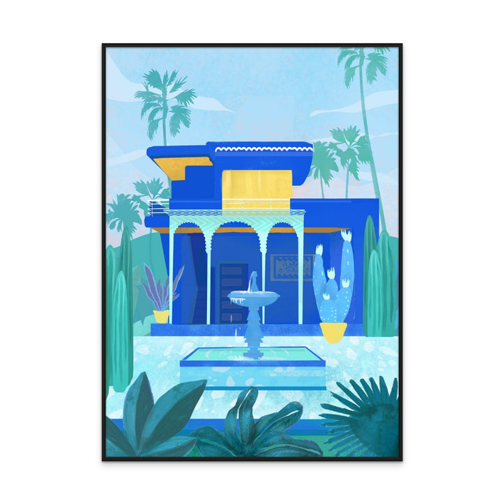 Cuadro "Moroccan Garden II"