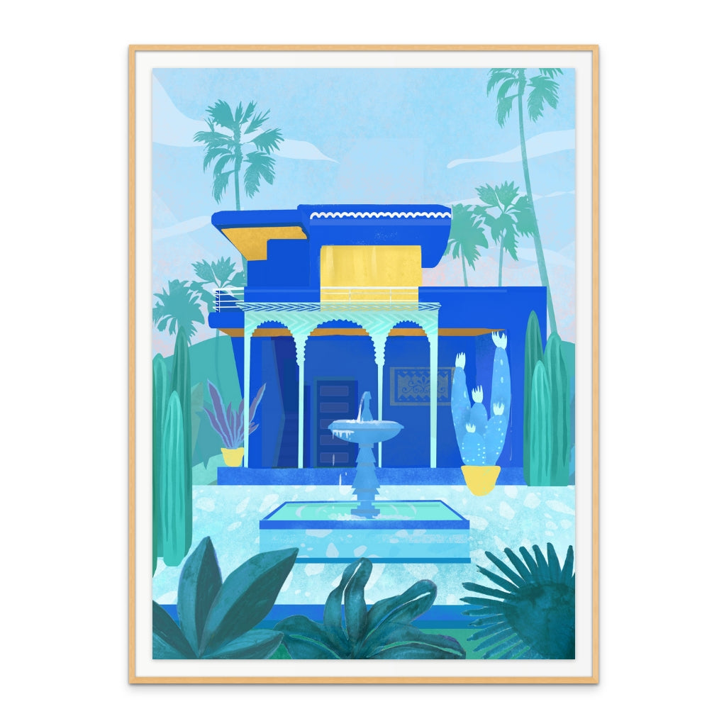 Cuadro "Moroccan Garden II"