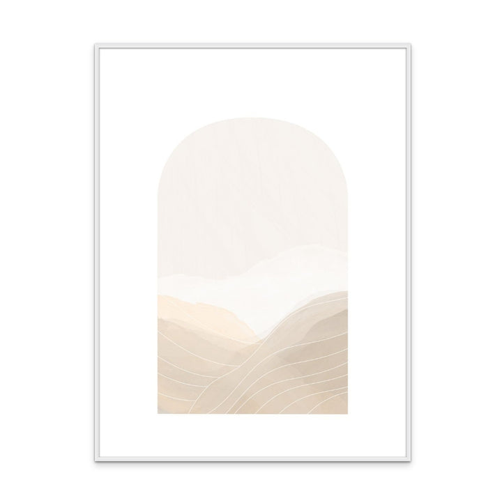 Cuadro "Beige Abstract Landscape"