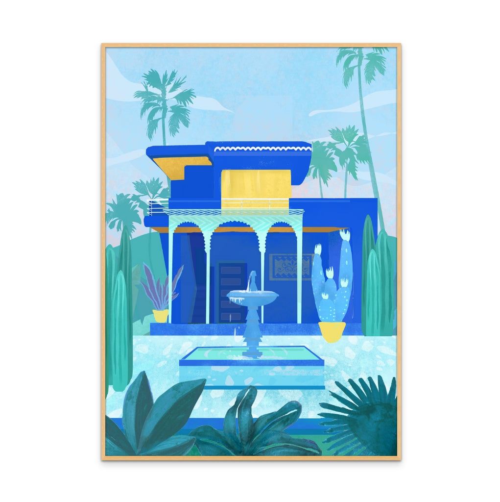 Cuadro "Moroccan Garden II"