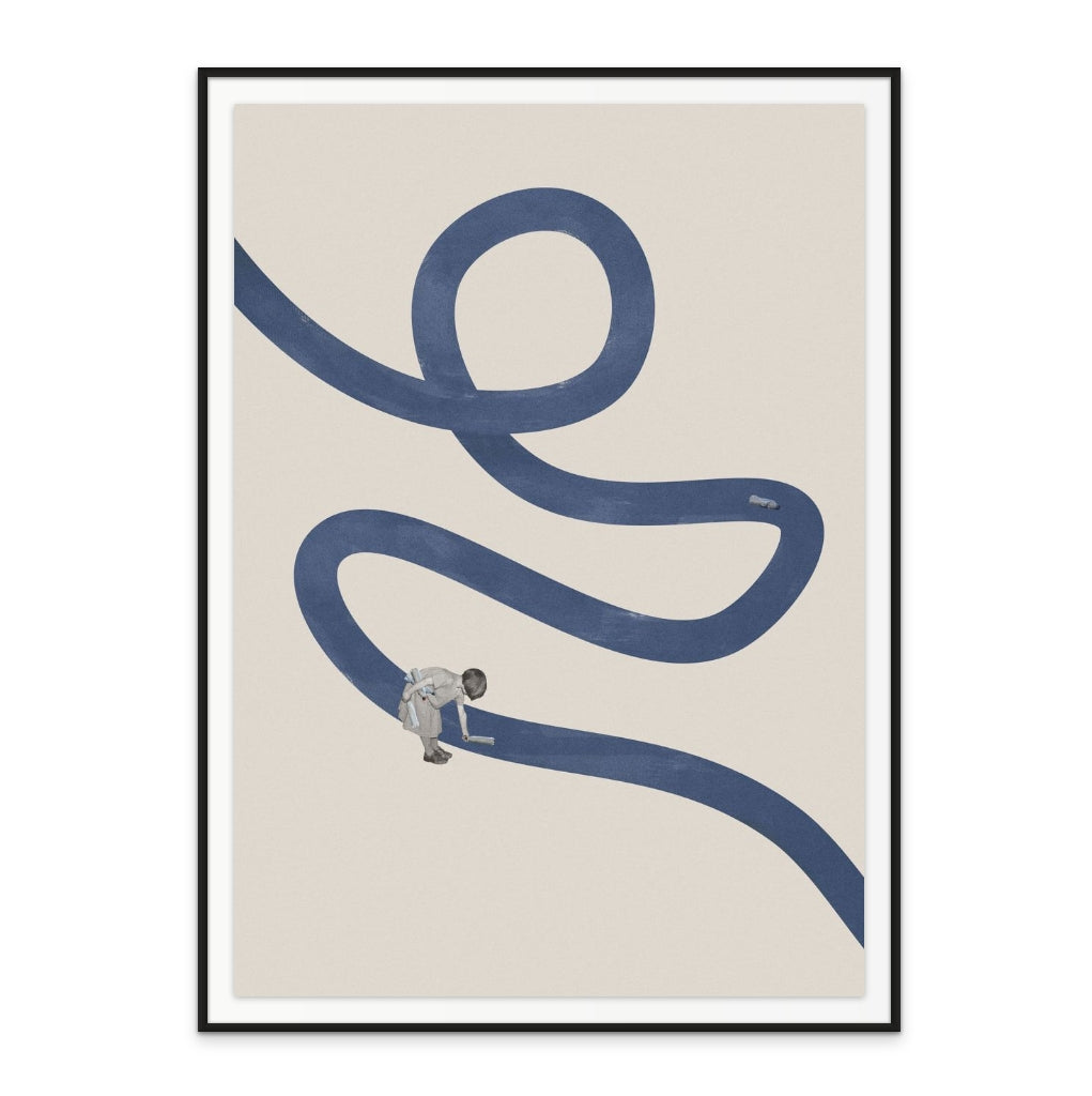 Cuadro "River cleanse"